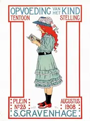 Johannes Linse, Opvoeding van het Kind, 1908, poster