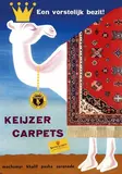 Advertising Agency Van Alphen, Keijzer Carpets Hilversum, 1957, poster