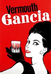 René Mühlemann, Vermouth Gancia, 1966, poster