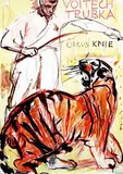 Hans Falk, Circus Knie Voitech Trubka, 1946, poster