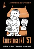 Dick Bruna, kunstmarkt Utrecht
