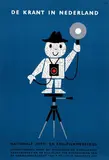 Dick Bruna, De krant in Nederland Nationale foto- en smalfilmwedstrijd, 1964, poster
