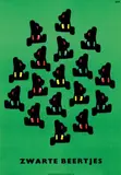 Dick Bruna, Zwarte Beertjes, 1965, poster