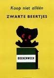 Dick Bruna, Koop niet alléén Zwarte Beertjes Boekenweek, 1961, poster