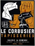 Le Corbusier, Le Corbusier Tapisseries, 1955, poster