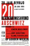 Paul Schuitema, Herdenkingsavond Auschwitz