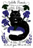 Juliette Ramade, Hotel Byblos, 1989, poster