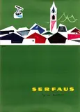 Arthur Zelger, Serfaus Tyrol Austria, poster