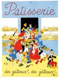 A. Hubouy, Pâtisserie, poster