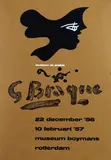 Benno Wissing, G. Braque sculptuur en grafiek, 1956, poster