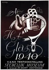 Andries D. Copier, Het Glas 1940, 1940, poster
