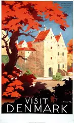 Sven Henriksen, Visit Denmark, poster