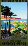 E. Paul Champseix, Hendaya-Plage, poster