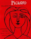 Picasso by ps. Adam T. Weihs Bertram 1919-1958, 1954, poster, sold May 2007