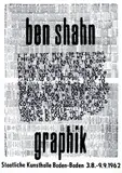 Ben Shahn, ben shahn graphik