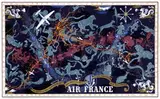 Lucien Boucher, Air France Principales Lignes Exploitées, 1938, poster