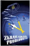 Wolfgang A. Schlosser, CSA Ceskoslovenske Aerolinie, 1946, poster