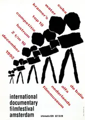 IDFA by Jan Bons, 1992, poster, sold May 2007