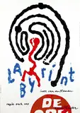 Jan Bons, De Appel Labyrint, 1992, poster