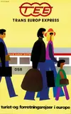 Guy Georget, Trans Europ Express, 1977, poster