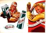 Francis Delamare, Castrol Motor Oil, poster