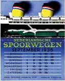 Jean Walther, Nederlandsche Spoorwegen