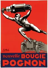 Paul Mohr, Bougie Pognon, poster