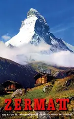 A. Perre-Barberini, Zermatt, 1969, poster