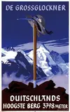 Edo V. Handel-Mazetti, De Grossglockner, 1938, poster