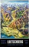 Louis Koller, Loetschberg, poster