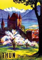 Etienne Clare, Thun, poster