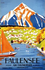 G. Münder, Faulensee, poster