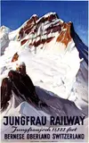 Ernst Hodel, Jungfrau Railway, 1936, poster