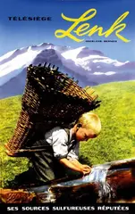Leo Keck, Lenk, 1954, poster