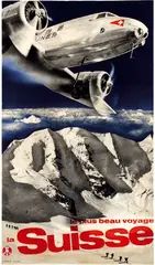 Herbert Matter, la Suisse, 1935, poster