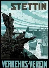 Carl Schmidt, Stettin, 1907, poster