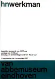 hnwerkman by Willem H. Crouwel, 1963, poster, sold May 2007