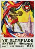 Walter van der Ven, Olympiade Anvers, 1920, poster