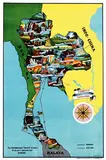 Kraividhaya, Tourist Thailand, 1954, poster