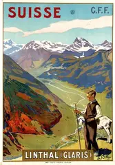 Edmond Bille, Suisse Linthal, 1905, poster