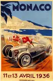 (ps. Georges Hamel) Geo Ham, Monaco, 1936, poster