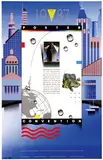 Bob Helsley & Michael Clark, The First International Poster Convention, 1987, poster