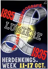 Sam van Vleuten, Lumière 40 jaar Cinematografie, 1935, poster