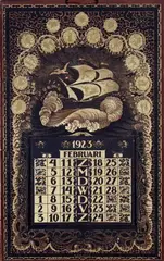 Roelf Gerbrands, Calender, 1923, poster