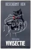 Steen, Beschermt hen tegen Vivisectie, poster