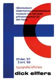 Dick Elffers, rijksmuseum meermanno-westreenianum, typografie/affiches dick elffers