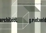 architect g. rietveld by Willem H. Crouwel, 1959, poster, sold Dec 2006