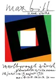 Max Bill, Neue Werke, 1972, poster