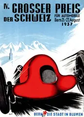 Hans Thöni, Grosser Preis der Schweiz, 1937, poster