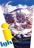 Heinrich C. Berann, iglis Tyrol, poster